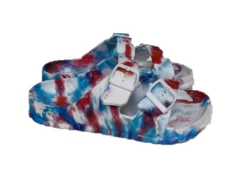 Surf7 Multicolor Double Buckle Childrens Slides FF283B