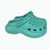 Surf7 Aqua Kids Clogs FF379K-GREEN -Vogue Shoes ff379k green angle cc wht bkg rsz cp 2