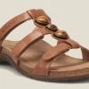 Taos Hazelnut Gemma Womens Comfort Sandals GMA-14020 -Vogue Shoes gma 14020 hzn