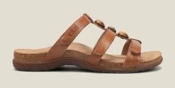 Taos Hazelnut Gemma Womens Comfort Sandals GMA-14020 -Vogue Shoes gma 14020 hzn1
