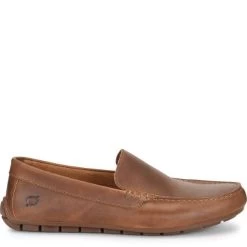 Born Cookie Dough Brown Mens Slip On Shoes H38237 -Vogue Shoes h38237 3 resized