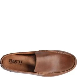 Born Cookie Dough Brown Mens Slip On Shoes H38237 -Vogue Shoes h38237 4 resized