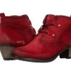 Eric Michael Red Hillary Women's Boots HILLARY-RED 2 Eric Michael Red Hillary Women's Boots HILLARY-RED -Vogue Shoes hillary red 1 resized