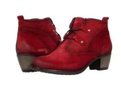Eric Michael Red Hillary Women's Boots HILLARY-RED