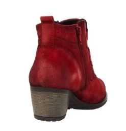 Eric Michael Red Hillary Women's Boots HILLARY-RED 9 Eric Michael Red Hillary Women's Boots HILLARY-RED -Vogue Shoes hillary red 4 resized