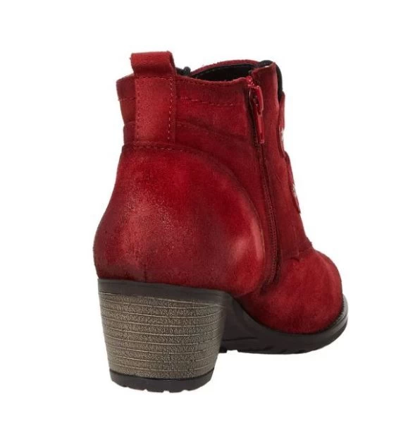 Eric Michael Red Hillary Women's Boots HILLARY-RED 5 Eric Michael Red Hillary Women's Boots HILLARY-RED - Image 4