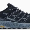 Merrell Black With Light Grey Accents Moab Flight Mens Shoes J066751 -Vogue Shoes j066751 1 resized
