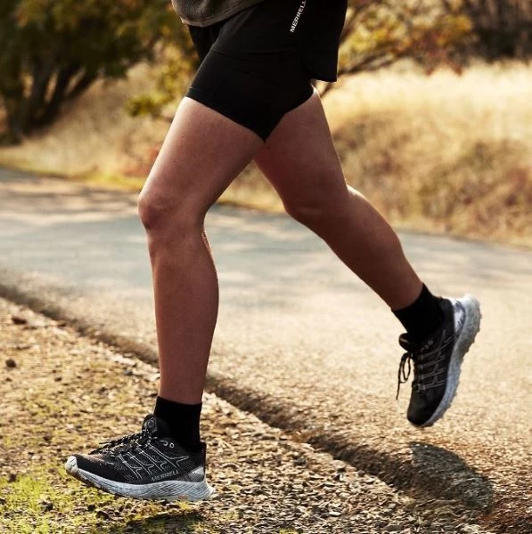 Merrell Black With Light Grey Accents Moab Flight Mens Shoes J066751 9 Merrell Black With Light Grey Accents Moab Flight Mens Shoes J066751 - Image 7