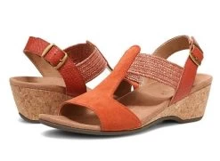 Vionic Clay Kaytie Womens Wedge Sandals -Vogue Shoes kaytie 200 4