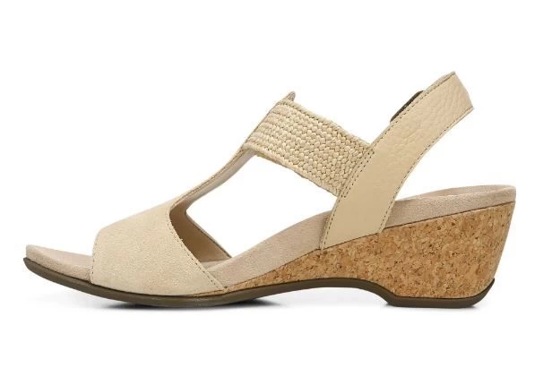 Vionic Semolina Kaytie Womens Wedge Sandals 7 Vionic Semolina Kaytie Womens Wedge Sandals - Image 5