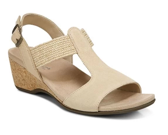 Vionic Semolina Kaytie Womens Wedge Sandals 3 Vionic Semolina Kaytie Womens Wedge Sandals
