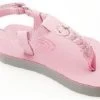 Rainbow Kidsstret T Strap Pink Leather Sandal KIDSTRET-PKGY-C -Vogue Shoes kidstret pkgy 1