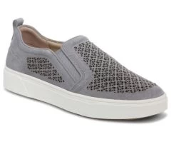 Vionic Slate Kimmie Perf Womens Casual Sneakers