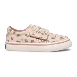 Keds Kids Pink/Tan Leopard Jumpkick Jr. Toddler Sneakers KL165823