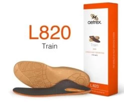 Aetrex Men's Train Flat/Low Arch Orthotic L820