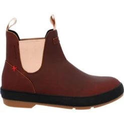 Xtratuf Brown Leather Legacy Chelsea Women's Boots LCW901 -Vogue Shoes lcw901 7 resized