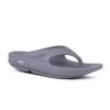 Oofos Slate OORIGINAL Mens Slide Sandals M1000 -Vogue Shoes m1000 slate 1 resized