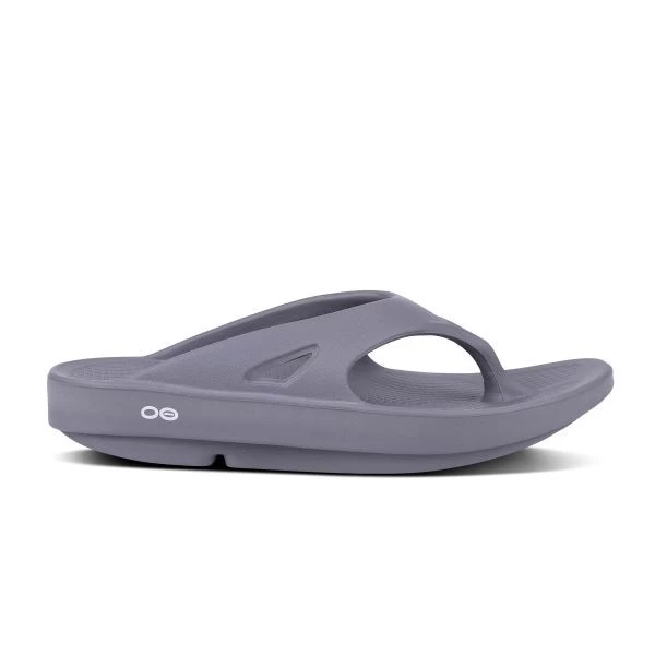 Oofos Slate OORIGINAL Mens Slide Sandals M1000 4 Oofos Slate OORIGINAL Mens Slide Sandals M1000 - Image 2