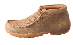 Twisted X Bomber With Tan Chukka Mens Driving Mocs MDM0033 -Vogue Shoes mdm0033 3 1 1