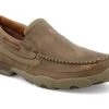 Twisted X Brown Slip On Mens Driving Moc MDMS002 -Vogue Shoes mdms002 1 flp resized