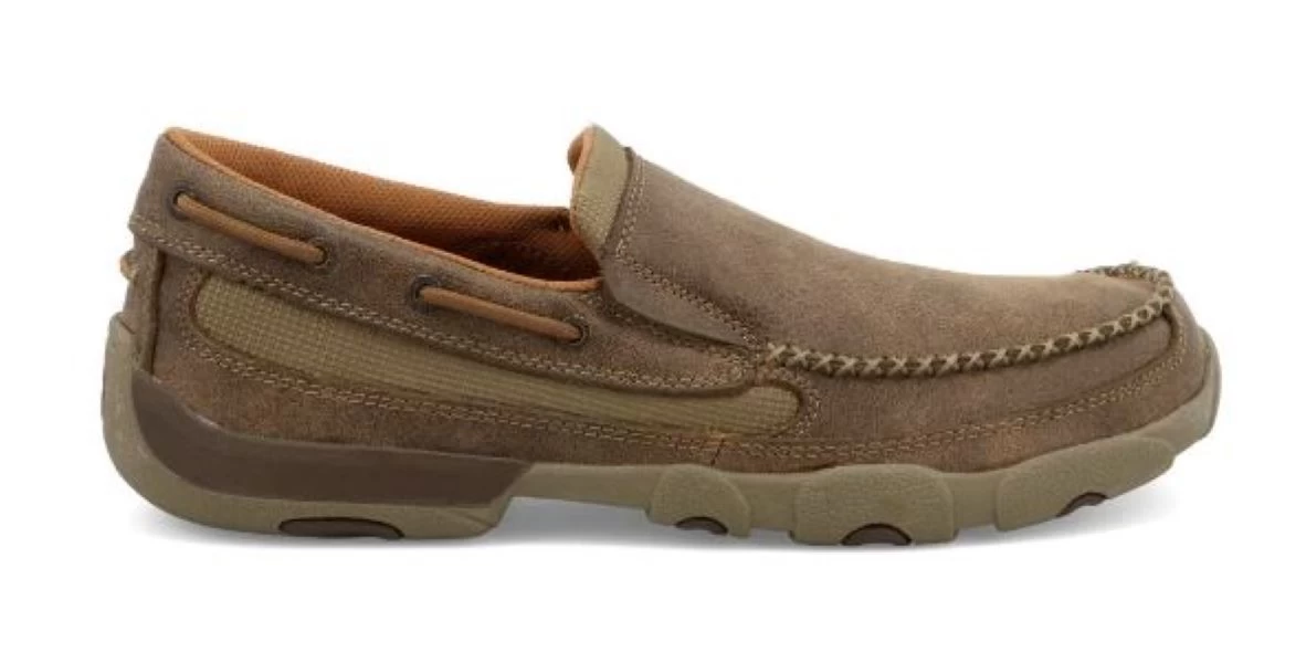 Twisted X Brown Slip On Mens Driving Moc MDMS002 4 Twisted X Brown Slip On Mens Driving Moc MDMS002 - Image 2