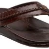Olukai Mea Ola Dr Java Leather Mens Sandal 10138-4848
