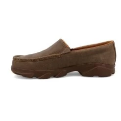 Twisted X Brown Moc Toe Slip On Crossover Mens Shoes MIE0001 -Vogue Shoes mie0001 2 resized