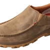 Twisted X Bomber Slip On Mens Driving Moc With CellStretch MXC0003 -Vogue Shoes mxc0003 1