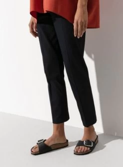 Birkenstock Black Madrid Big Buckle Women's Sandals N1006523 -Vogue Shoes n1006523 1