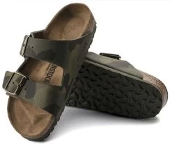 Birkenstock Desert Soil Camouflage Green Arizona Womens Sandals 1016790