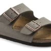 Birkenstock Stone Arizona Birkibuc Womens Sandals 151213 -Vogue Shoes n151213