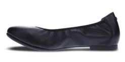 Revere Nairobi Black Lizard Ballet Flat -Vogue Shoes nairobi blk 5 resized