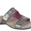 Vionic Pewter Nakia Womens Slide Sandals NAKIA-PEWTER -Vogue Shoes nakia pewter 1 resized