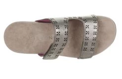 Vionic Pewter Nakia Womens Slide Sandals NAKIA-PEWTER 8 Vionic Pewter Nakia Womens Slide Sandals NAKIA-PEWTER -Vogue Shoes nakia pewter 3 resized