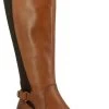 Bussola Salvia Sienne Nan Womens Wide Calf Tall Boots -Vogue Shoes nan castle nappa sienne
