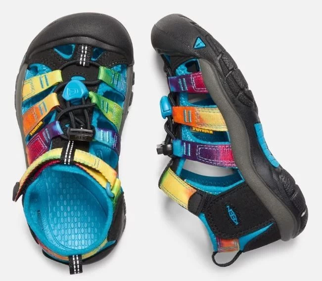 Keen Rainbow Tie Dye Big Kids Unisex Newport H2O 1018441 4 Keen Rainbow Tie Dye Big Kids Unisex Newport H2O 1018441 - Image 2