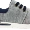 Oomphies Grey Sunny Childrens Sneakers OK1784B -Vogue Shoes ok1784b 1 resized