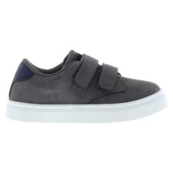 Oomphies Charcoal Jack Childrens Sneakers OK2132B -Vogue Shoes ok2132b 3 resized
