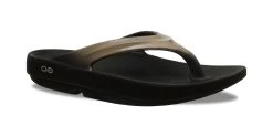 1400-Latte OOLALA Foam Cushioned OOFOS Thong Women's Flip Flops