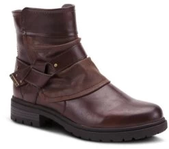 Patrizia By Spring Step Chocolate Orsolya Ladies Boots ORSOLYA-CHOC -Vogue Shoes orsolya choc 1 resized