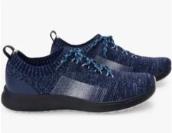 Alegria Peaq Navy TRAQ Mens Comfort Sneakers PEA-M7411