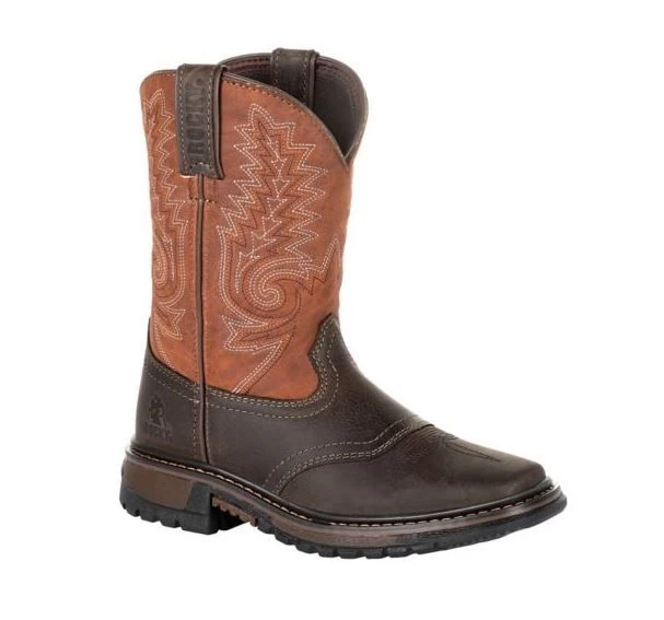Rocky Boots Rocky Kids' Ride FL X Western Boot RKW0257C 3 Rocky Boots Rocky Kids' Ride FL X Western Boot RKW0257C