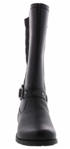 Rachel Samara Girl's Black Tall Zip-Up Fashion Boot SAMARA-Blk -Vogue Shoes samara blk 5