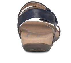 Aetrex Navy Jess Adjustable Quarter Strap Sandal SE215 12 Aetrex Navy Jess Adjustable Quarter Strap Sandal SE215 -Vogue Shoes se215 3 resized