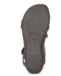 Aetrex Navy Jess Adjustable Quarter Strap Sandal SE215 14 Aetrex Navy Jess Adjustable Quarter Strap Sandal SE215 -Vogue Shoes se215 6 resized