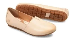 Born Nude Womens Sebra Slip On Flats SEBRA-NUDE