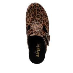 Alegria Animal Print Selina Safari Womens Clog Shoes SEL-7606 -Vogue Shoes sel 7606 s4 resized