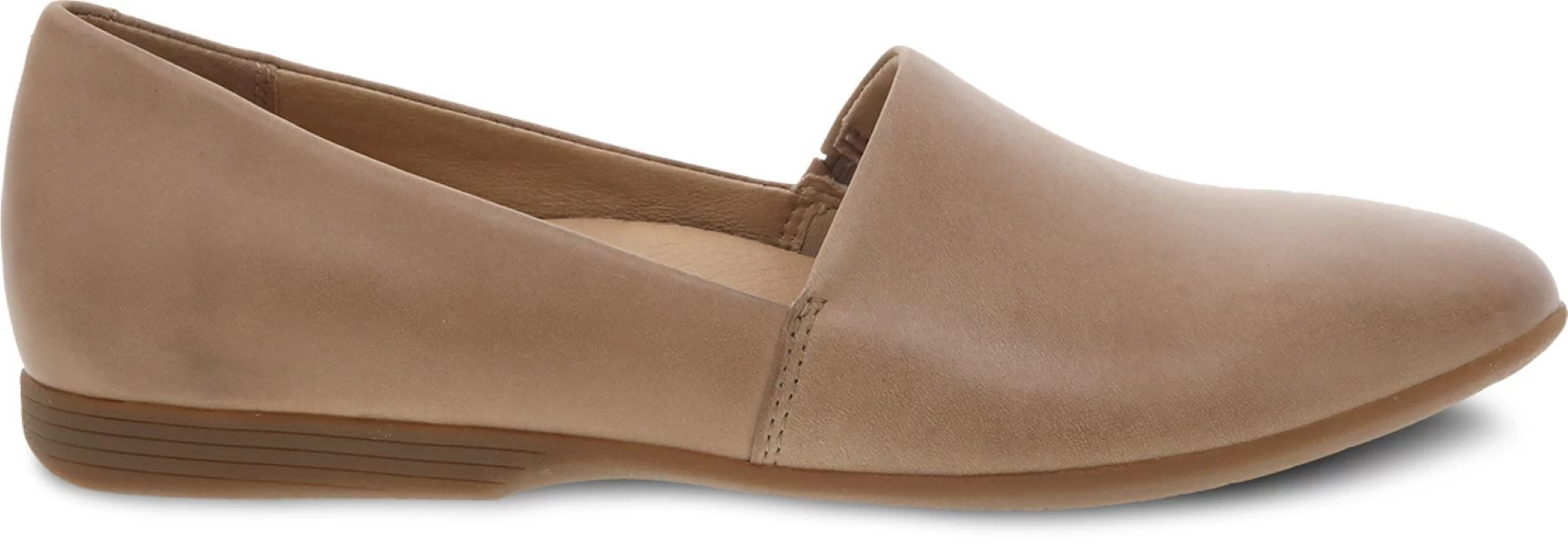 Dansko Tan Larisa Burnished Nappa Womens Flat Shoes 2036-150600 4 Dansko Tan Larisa Burnished Nappa Womens Flat Shoes 2036-150600 - Image 2