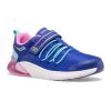 Saucony Navy And Pink Multi Big Kids Flash Glow 2.0 Sneakers SK165064 -Vogue Shoes sk165064 1 resized