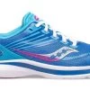 Saucony Blue And Pink Big Kids Girls Kinvara 12 Sneaker SK165077 -Vogue Shoes sk165077 1 resized